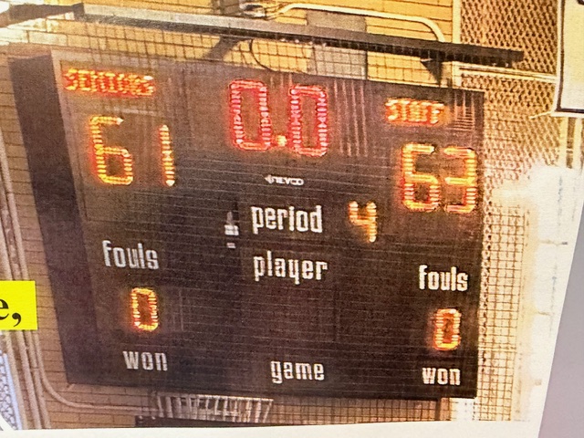 March Madness: Seniors vs. Staff