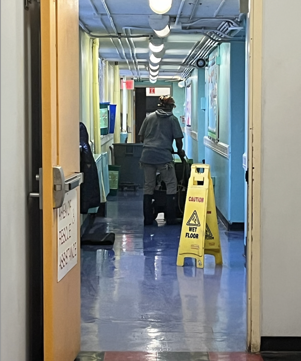 Major Water Leak in John Jay Campus